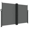 Retractable Side Awning Anthracite 160x1000 cm | Hipomarket