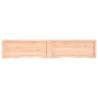 Wall Shelf 200x40cm | Untreated Solid Oak - HipoMarket