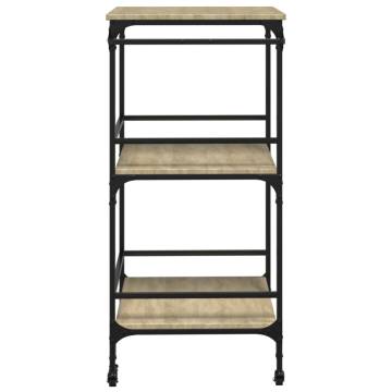 Kitchen Trolley Sonoma Oak - Stylish & Versatile Storage