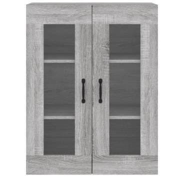 Wall Mounted Cabinets - 2 pcs Grey Sonoma Engineered Wood