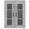 Wall Mounted Cabinets - 2 pcs Grey Sonoma Engineered Wood