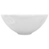 Stylish White Round Ceramic Bathroom Sink Basin - HipoMarket