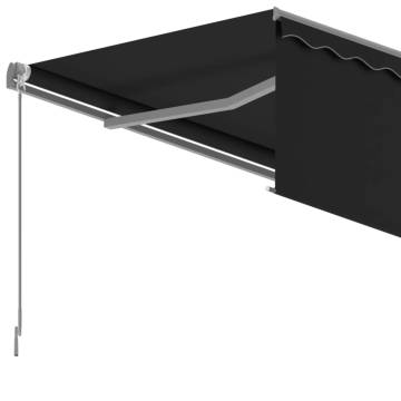 Manual Retractable Awning 6x3m Anthracite | Hipomarket