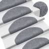 Self-adhesive Stair Mats 5 pcs Light Grey 65x21x4 cm Needle Punch Colour light grey Size 65 x 21 x 4 cm Quantity in Package 5 