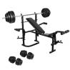 Folding Weight Bench & Dumbbell Set for Home Gym | HipoMarket