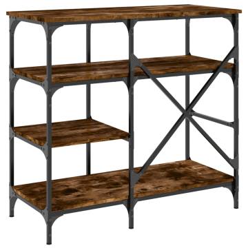 Baker's Rack Smoked Oak - Stylish Storage Solution