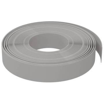 Garden Edgings 3 pcs Grey 10 m Polyethylene | HipoMarket