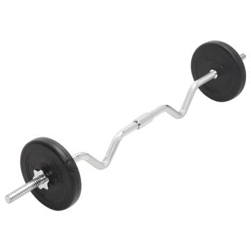 30 kg Barbell and Dumbbell Set - Versatile Workout Solution