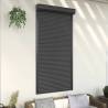 Roller Shutter Aluminium 110x220 cm Anthracite Colour anthracite Size 110 x 220 cm 