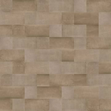 WallArt Leather Tiles Argyle Smokey Taupe - 32 pcs | Hipomarket