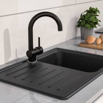 EISL FUTURA Black-Chrome Sink Mixer | Stylish & Functional