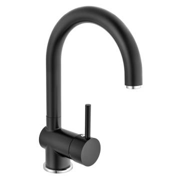 EISL FUTURA Black-Chrome Sink Mixer | Stylish & Functional