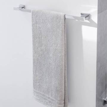 Kleine Wolke Meo Silver Towel Rail - Stylish Solution