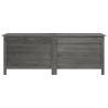 Garden Storage Box Anthracite - Solid Fir Wood 150x50x56.5 cm