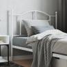 Metal Headboard White 100 cm Colour white Size 100 cm Quantity in Package 1 