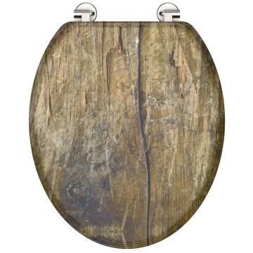 SCHÜTTE Solid Wood Toilet Seat - Comfortable and Durable