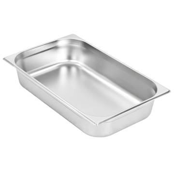 Gastronorm Containers 4 pcs GN 1/1 Stainless Steel - HipoMarket