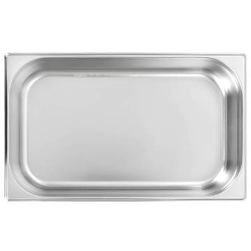 Gastronorm Containers 4 pcs GN 1/1 Stainless Steel - HipoMarket