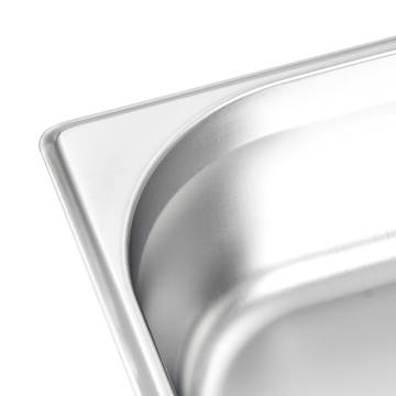 Gastronorm Containers 4 pcs GN 1/1 Stainless Steel - HipoMarket