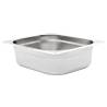 Gastronorm Containers 4 pcs GN 1/2 Stainless Steel - Hipomarket