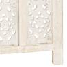 Hand Carved 5-Panel Room Divider - Solid Mango Wood | Hipo Market