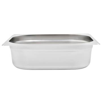 Gastronorm Containers 4 pcs GN 1/2 Stainless Steel - Hipomarket