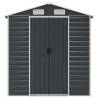 Garden Shed Anthracite 191x385 cm - Durable Galvanised Steel