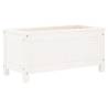 Garden Planter White 82.5x40 cm - Solid Wood Pine