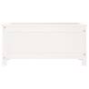 Garden Planter White 82.5x40 cm - Solid Wood Pine