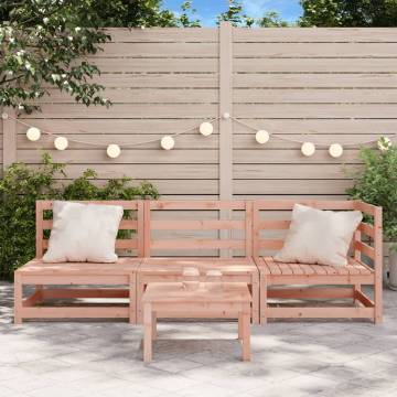 Garden Sofa 3-Seater Solid Wood Douglas - Durable & Stylish