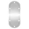 Wall Mirror with LED Lights - Stylish Oval Design | Hipomarket