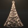 Christmas Tree with Spike & 1400 Warm White LEDs - 500 cm