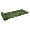 Balcony Screen with Dark Green Leaves 200x75 cm Colour dark green Size 200 x 75 cm Quantity in Package 1 