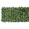 Dark Green Leaves Balcony Screen - 200x75 cm Privacy Solution