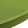 Stretch Table Cover 80cm Green - 2 pcs for Events & Celebrations