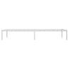 Metal Bed Frame White 90x190 cm Single | Durable & Elegant