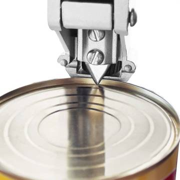 Canned Food Can Opener Silver - Durable & Efficient Kitchen Tool