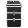 Make-up Case 37x24x40 cm - Black Aluminium | HipoMarket