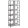 Grey Sonoma Bookshelf - 78.5x33x188.5 cm | Hipomarket