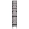 Grey Sonoma Bookshelf - 78.5x33x188.5 cm | Hipomarket