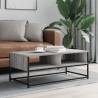 Coffee Table Grey Sonoma 100x51x40 cm Engineered Wood Colour grey sonoma Quantity in Package 1 