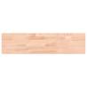 Solid Wood Beech Wall Shelf 80x20x4 cm - Functional Decor