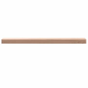 Solid Wood Beech Wall Shelf 80x20x4 cm - Functional Decor