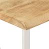 Live Edge Console Table - Solid Mango Wood | Hipo Market