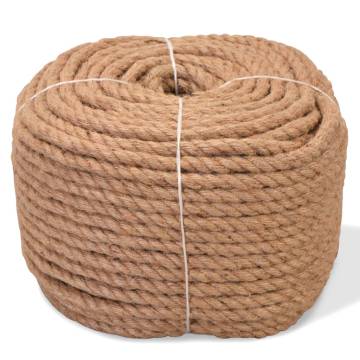 100% Jute Rope 12 mm 100 m - Durable & Versatile | Hipo Market