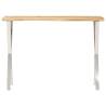 Console Table with Live Edge - Solid Wood Mango | Hipomarket