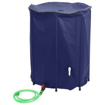 Collapsible 1350L Water Tank with Tap - Durable PVC Storage