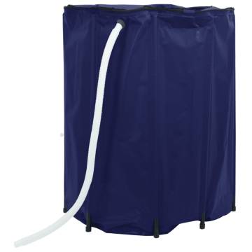 Collapsible 1350L Water Tank with Tap - Durable PVC Storage