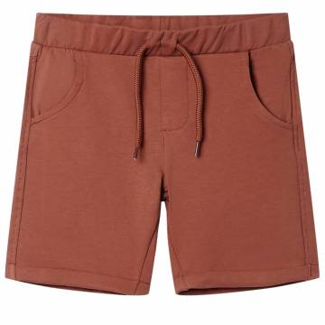 Kids' Brown Shorts with Drawstring - Age 1.5 to 10