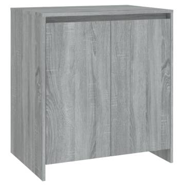 3 Piece Grey Sonoma Sideboard - Stylish & Practical Storage